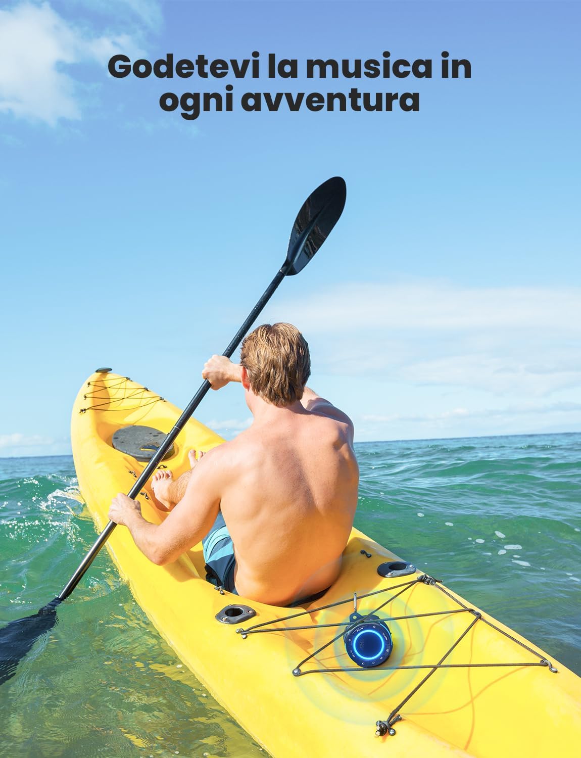 Rienok Cassa Bluetooth Doccia IPX7 Impermeabile - immagine 4