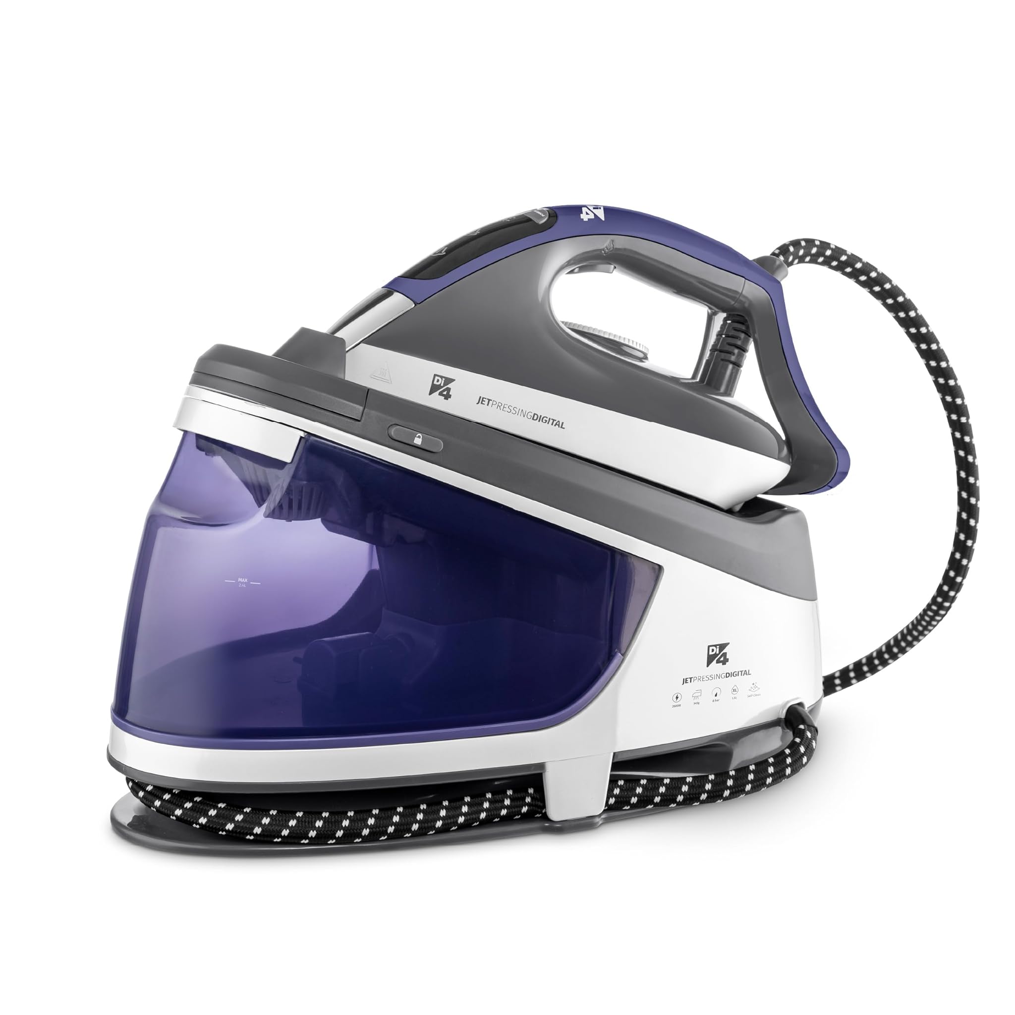 Di4 Centro Stirante a Vapore Digital 2600W 8 Bar