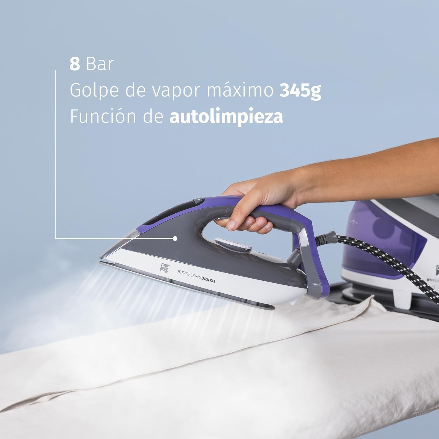 Di4 Centro Stirante a Vapore Digital 2600W 8 Bar - immagine 2