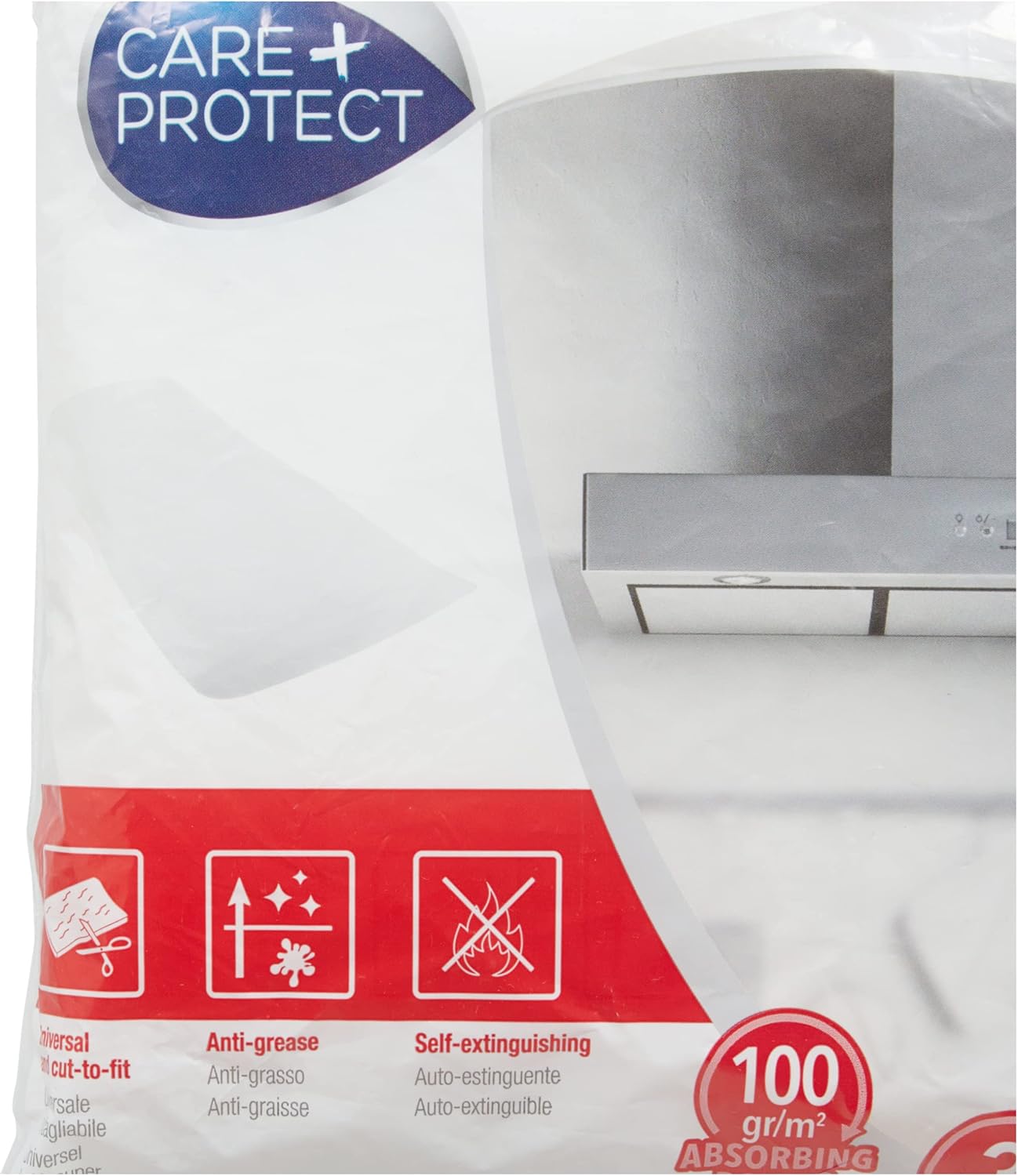 Care + Protect Filtro Cappa Universale Anti-Grasso - immagine 3