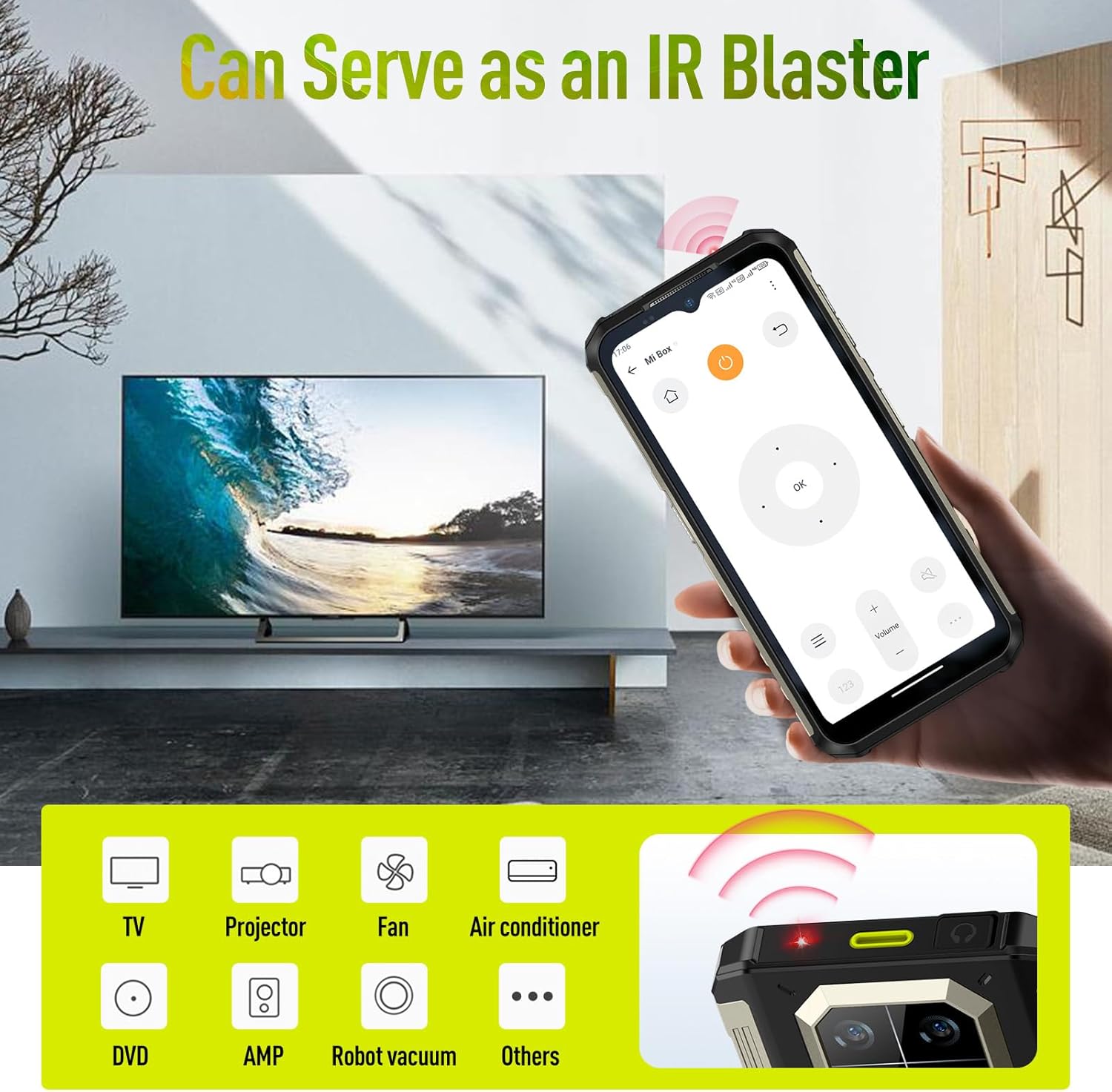 Ulefone Armor 22 (256GB) Smartphone Rugged Android 13, Nero - immagine 6