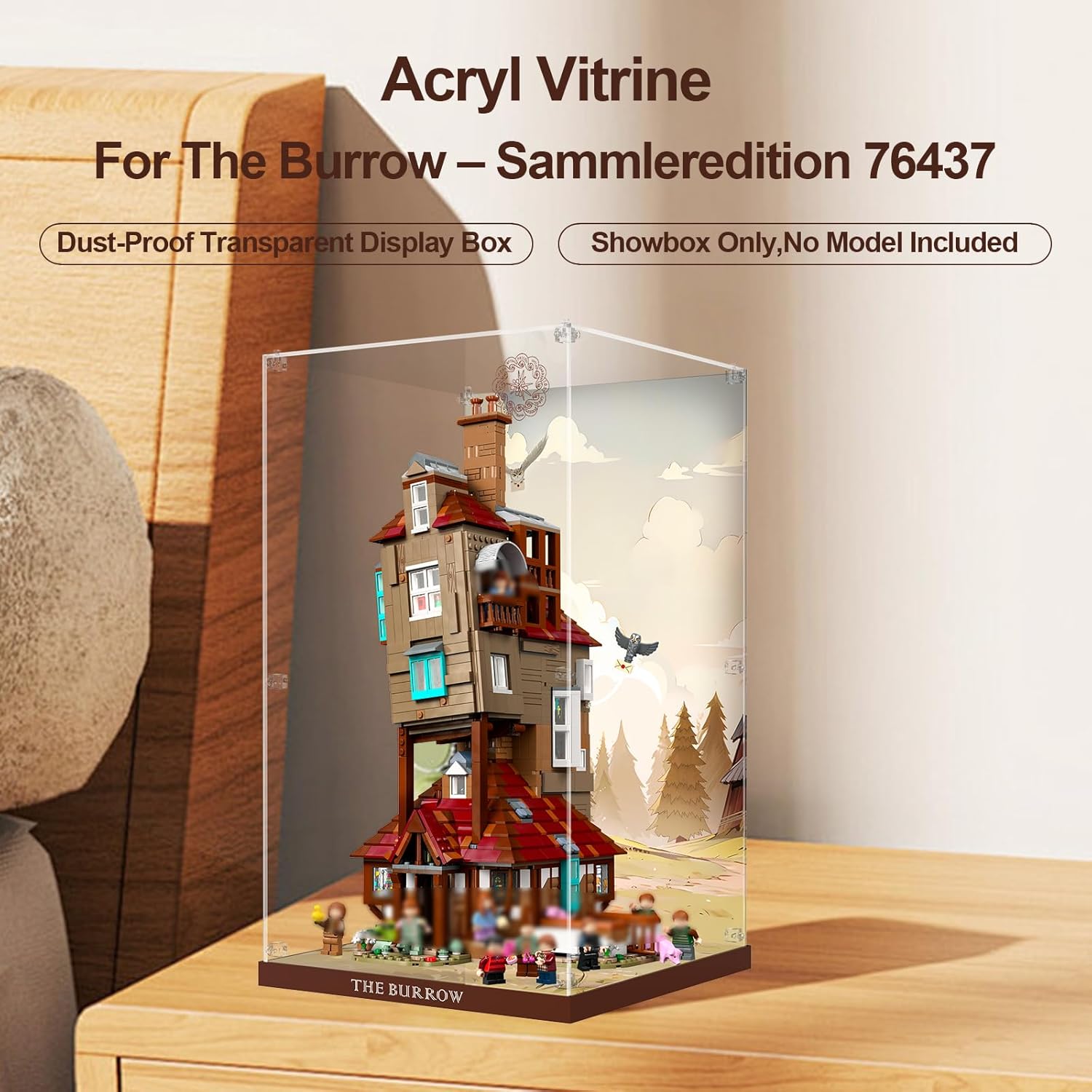 Cooldac Vetrina acrilica per Lego 76437 La Volpe - immagine 3