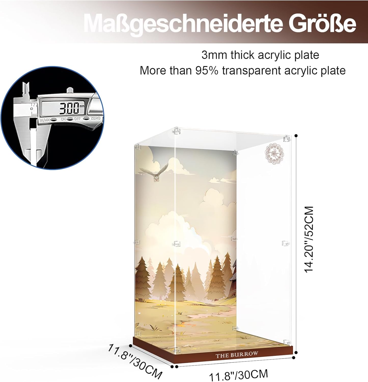 Cooldac Vetrina acrilica per Lego 76437 La Volpe - immagine 4