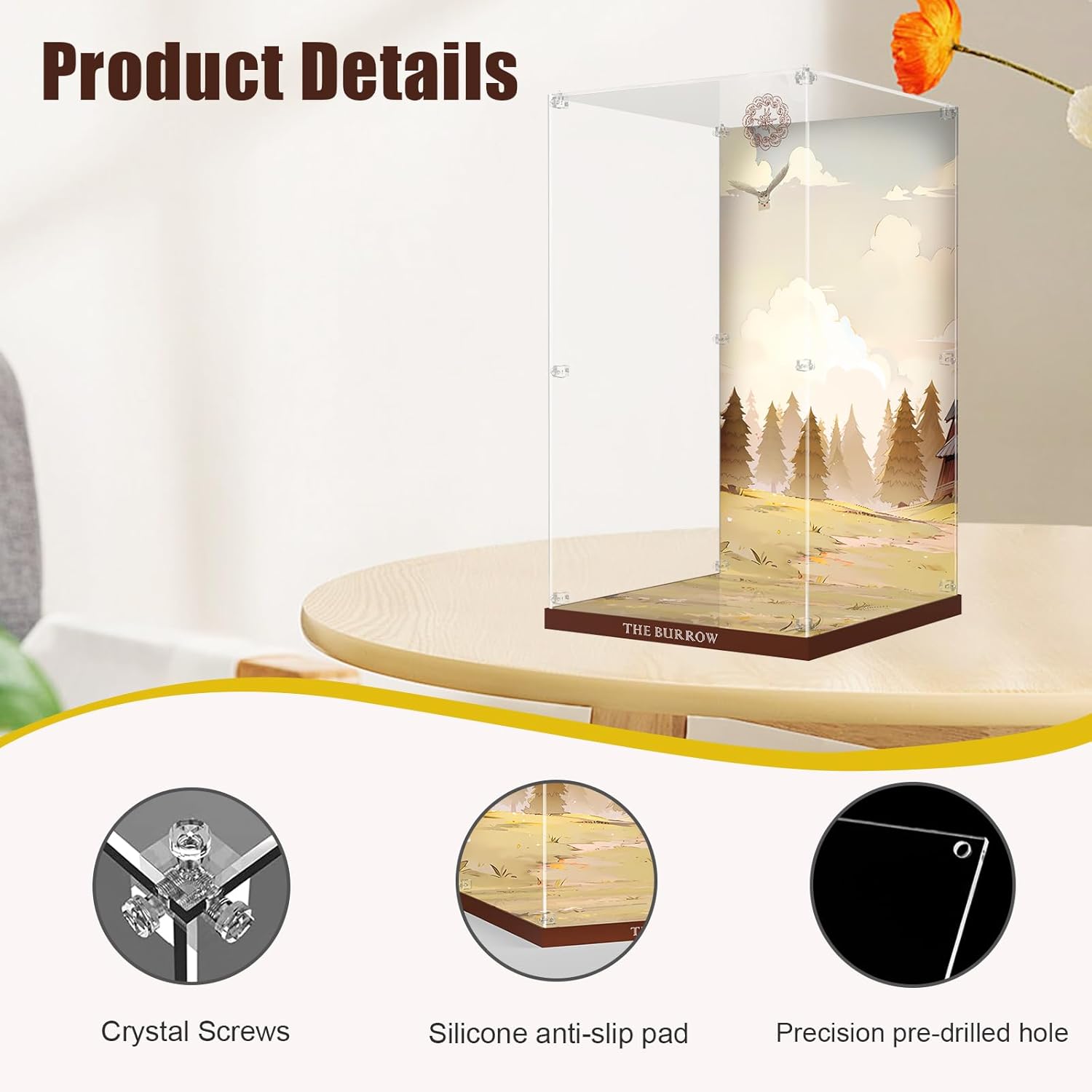 Cooldac Vetrina acrilica per Lego 76437 La Volpe - immagine 7