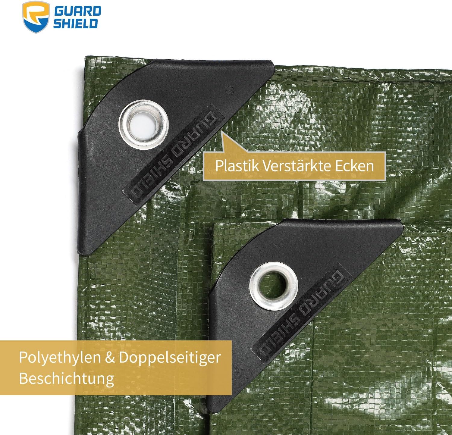 Guard Shield Telone di Copertura Impermeabile 6x8m, Verde - immagine 2