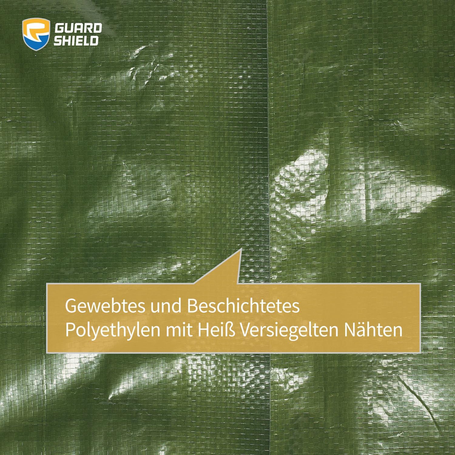 Guard Shield Telone di Copertura Impermeabile 6x8m, Verde - immagine 5