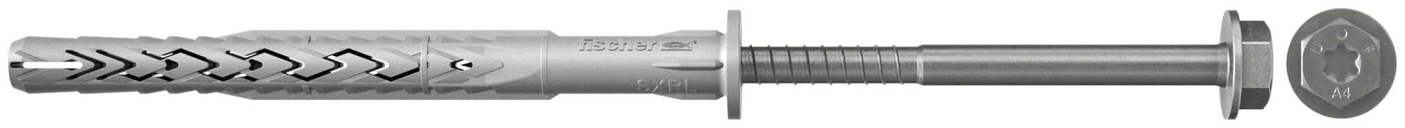 Fischer Tasselli Prolungati SXRL 10x100 FUS con Vite A4 Torx
