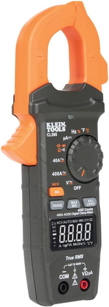 Klein Tools CL390 - Pinza Amperometrica Digitale AC/DC - immagine 6