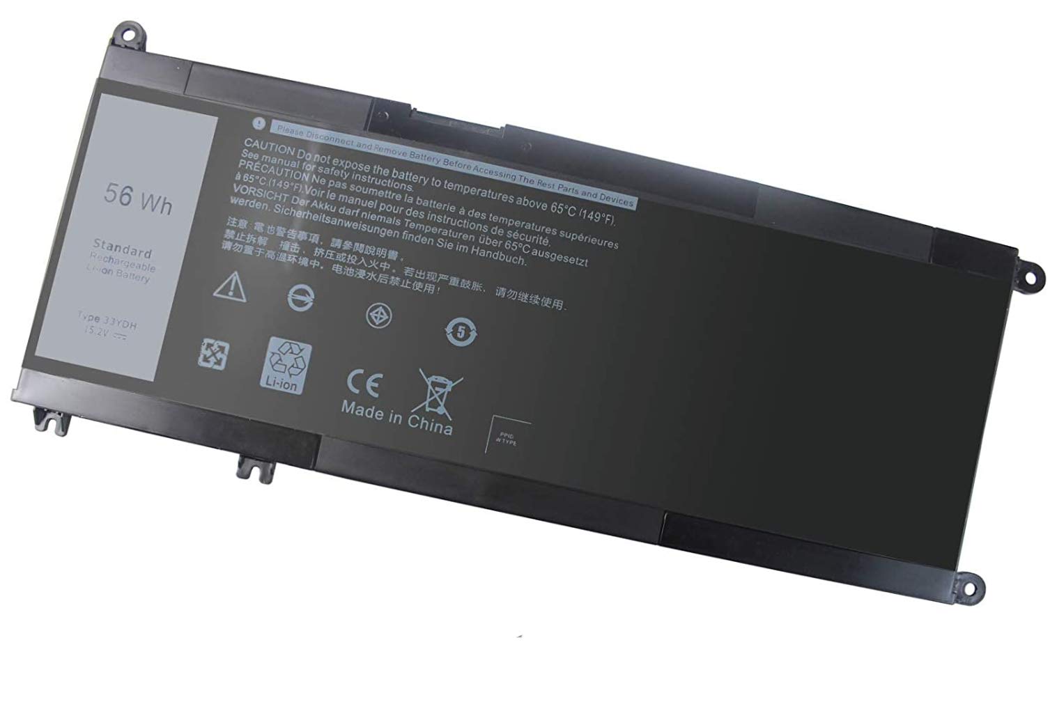 Batteria Laptop 56WH 33YDH per Dell Inspiron 17 7000