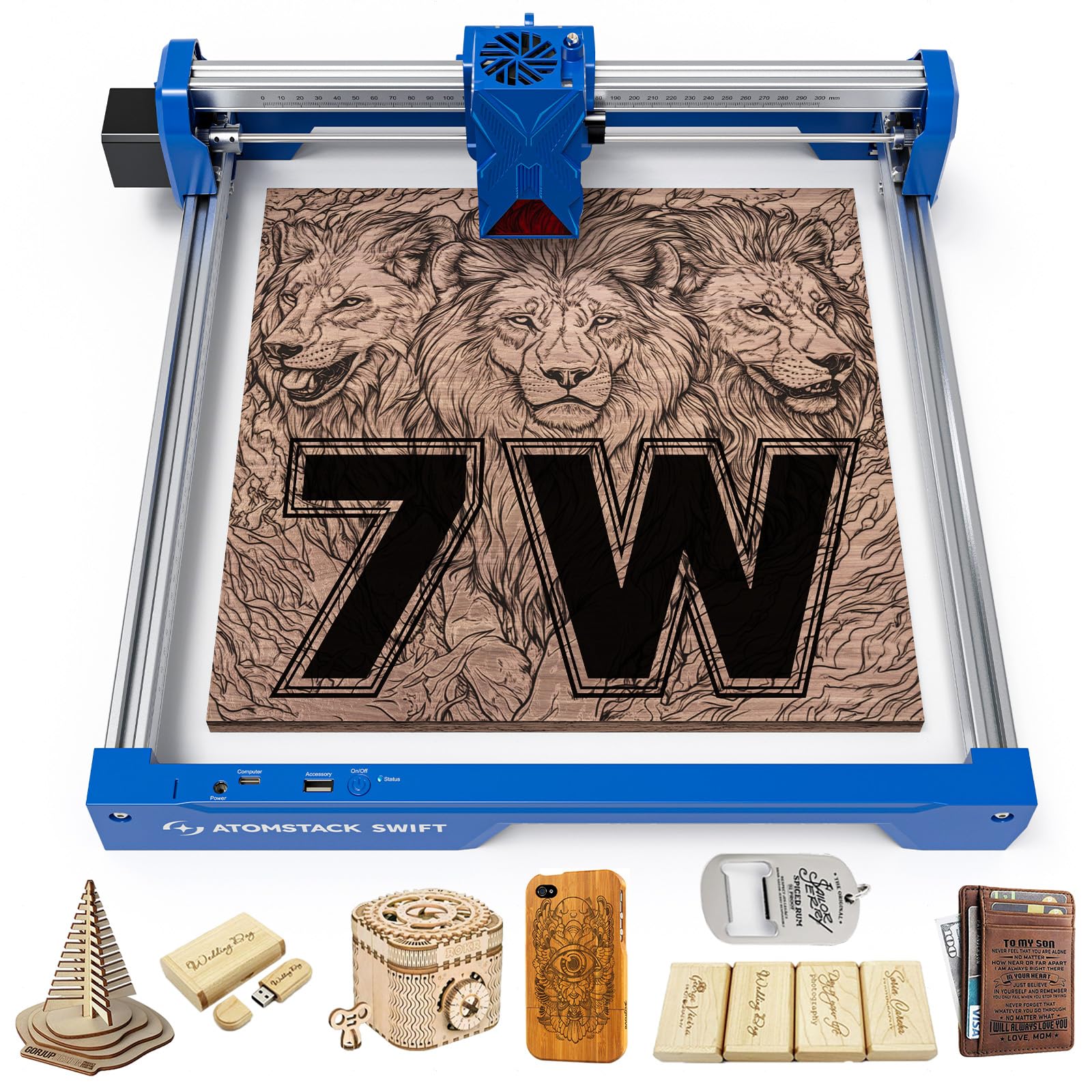 ATOMSTACK 7W Macchina per Incisione Laser Swift