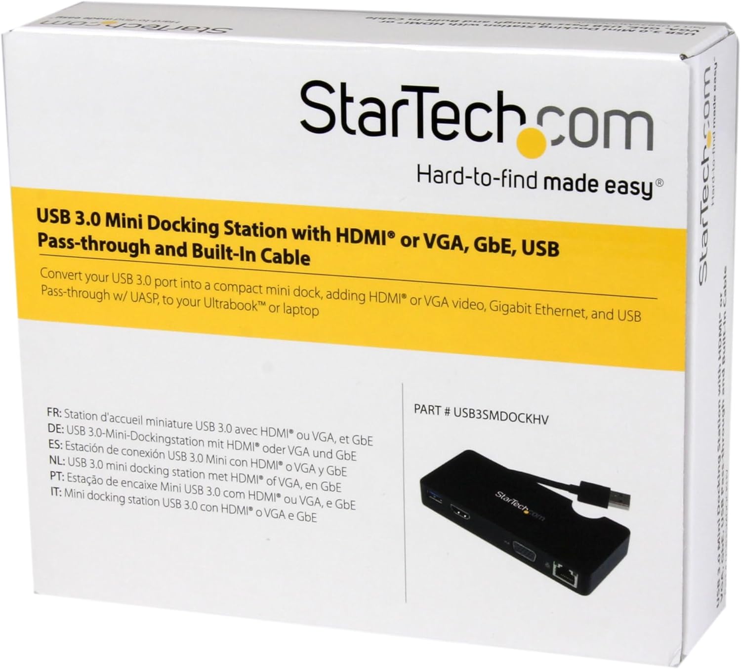 Startech.com Docking Station Mini USB 3.0 Universale - immagine 4