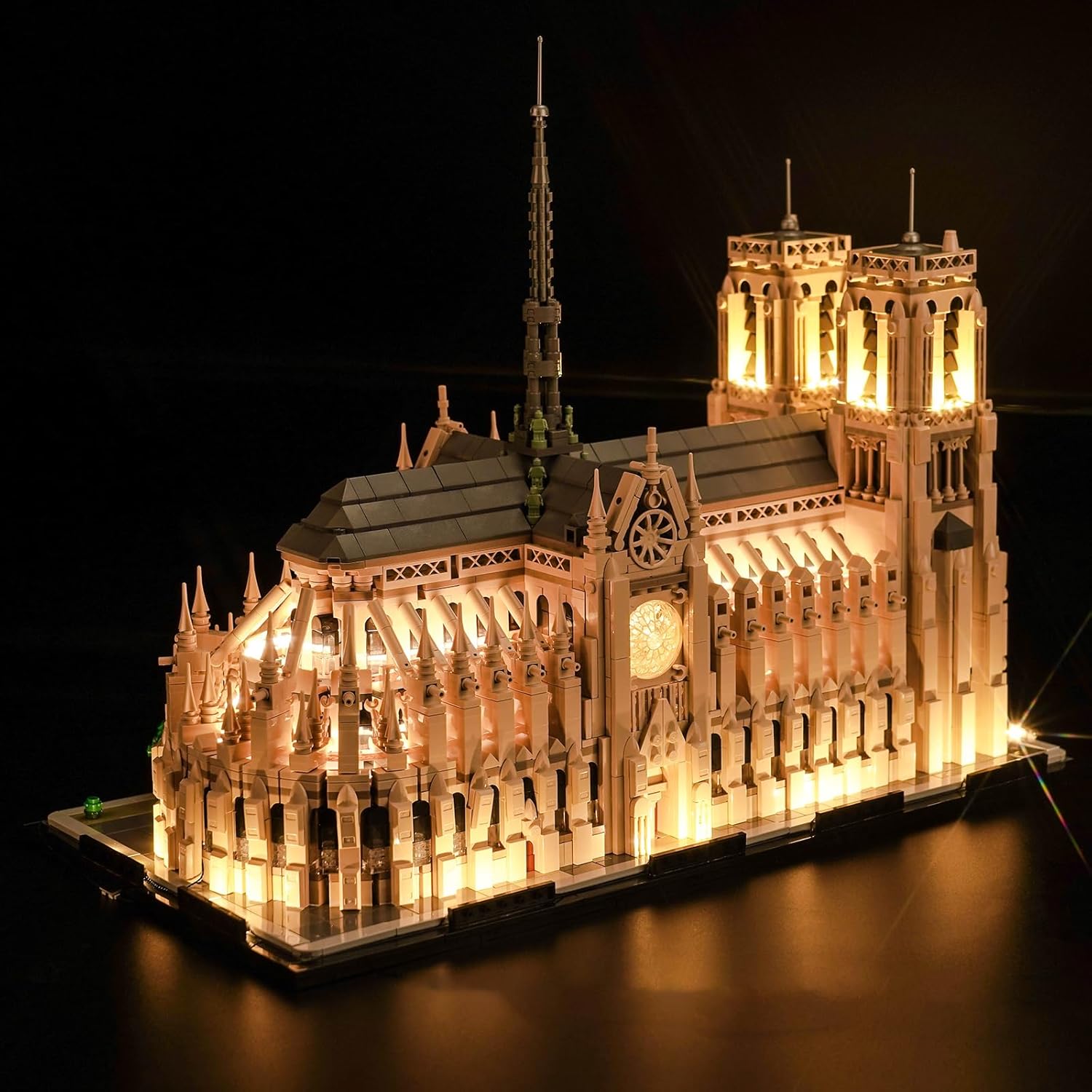 Set Luci LED per Lego 21061 Architecture Notre-Dame - immagine 6