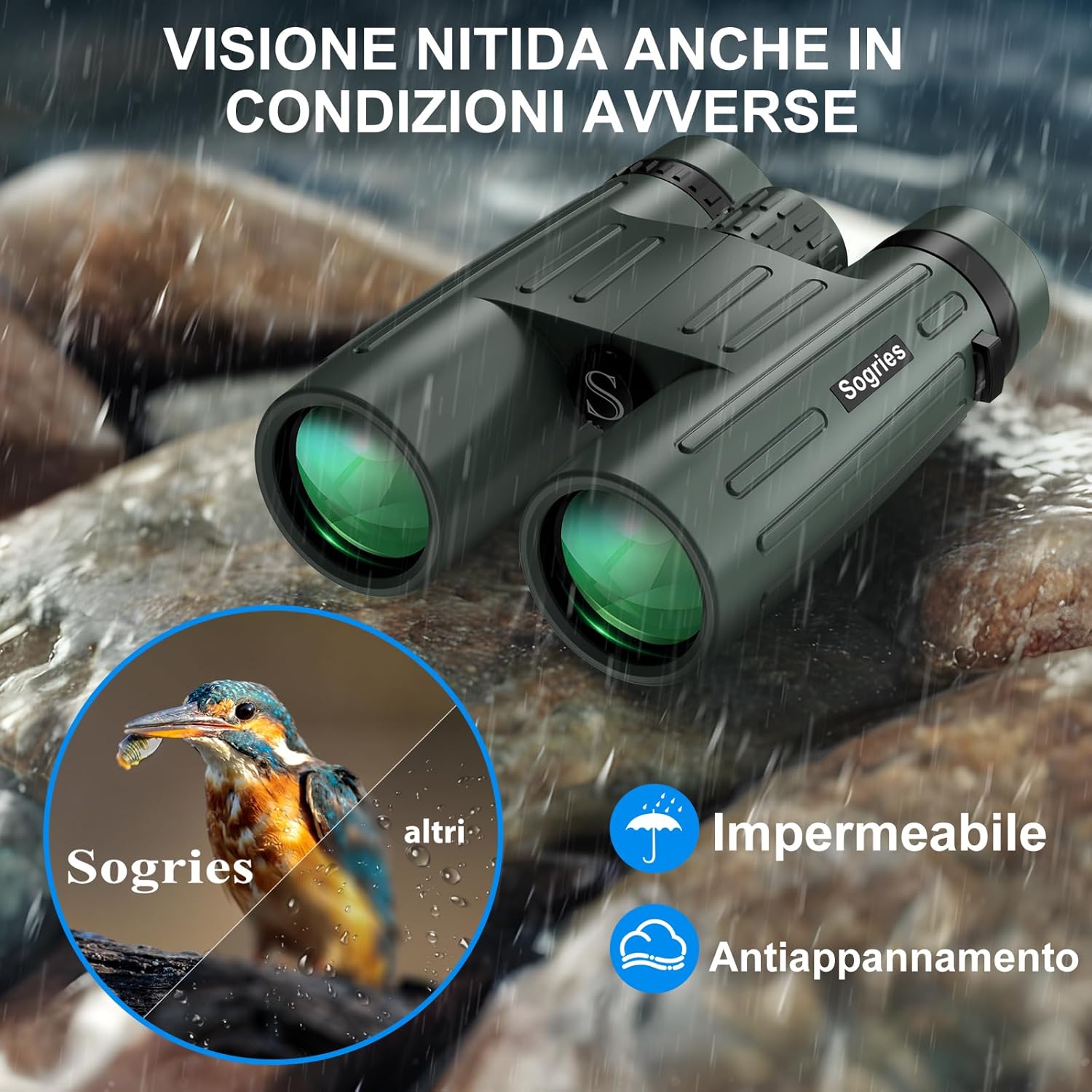 Binocolo Professionale HD 14x45 per Adulti - immagine 5