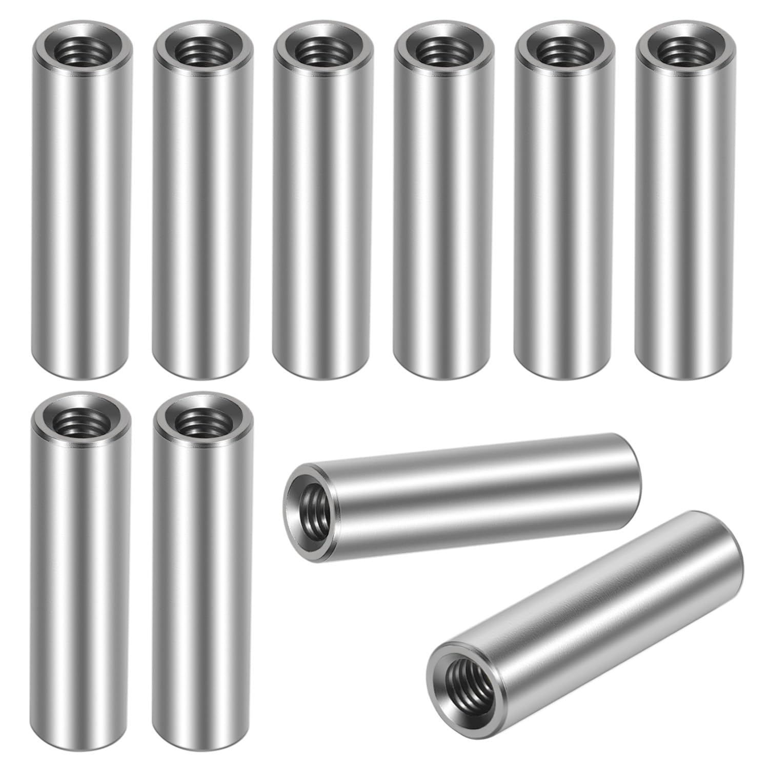 Manicotti Filettati Rotondi M5*30 mm Dadi di Accoppiamento Tondi Dado ...
