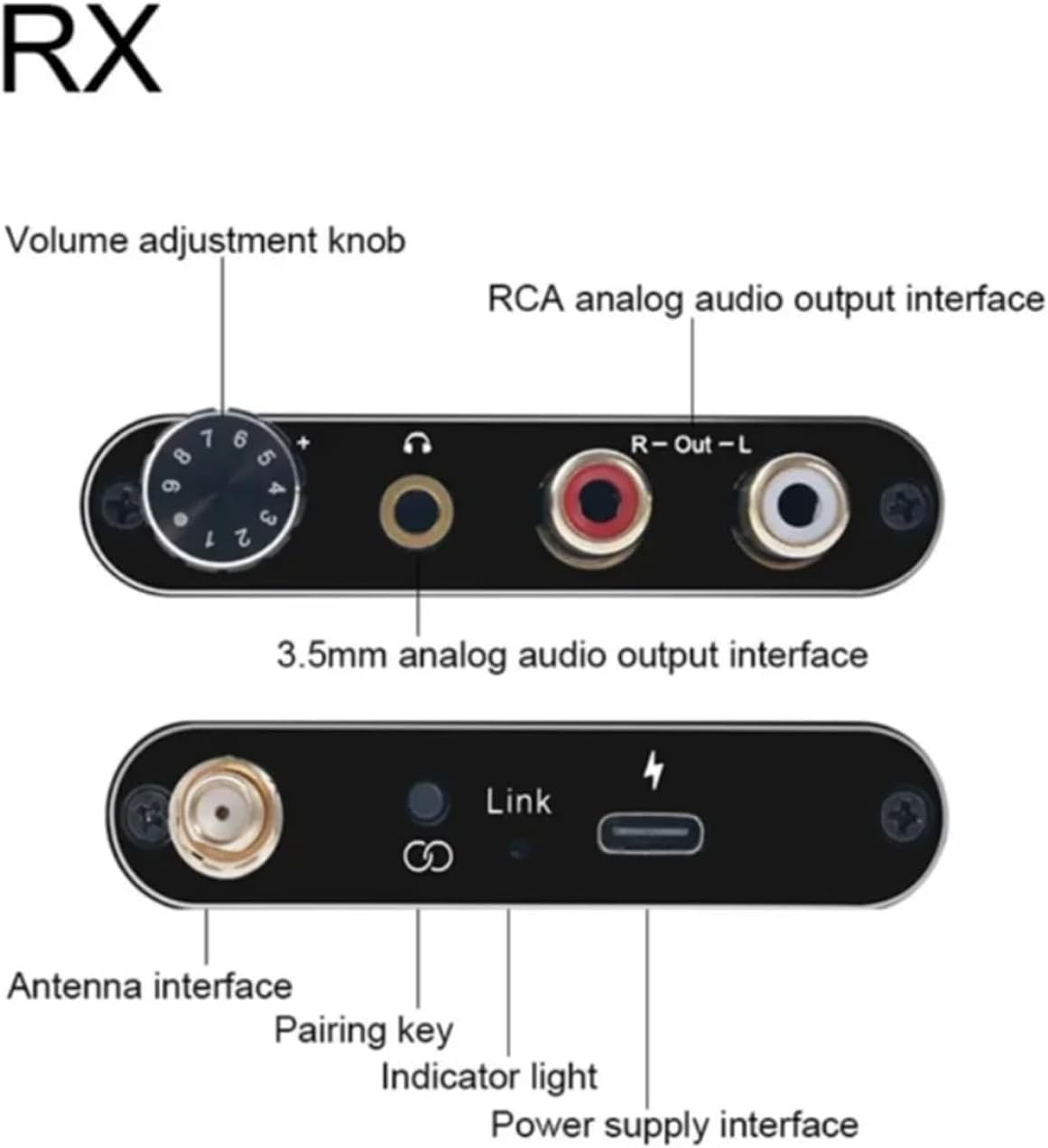 Trasmettitore Audio Wireless 2.4G Lungo Raggio - immagine 3