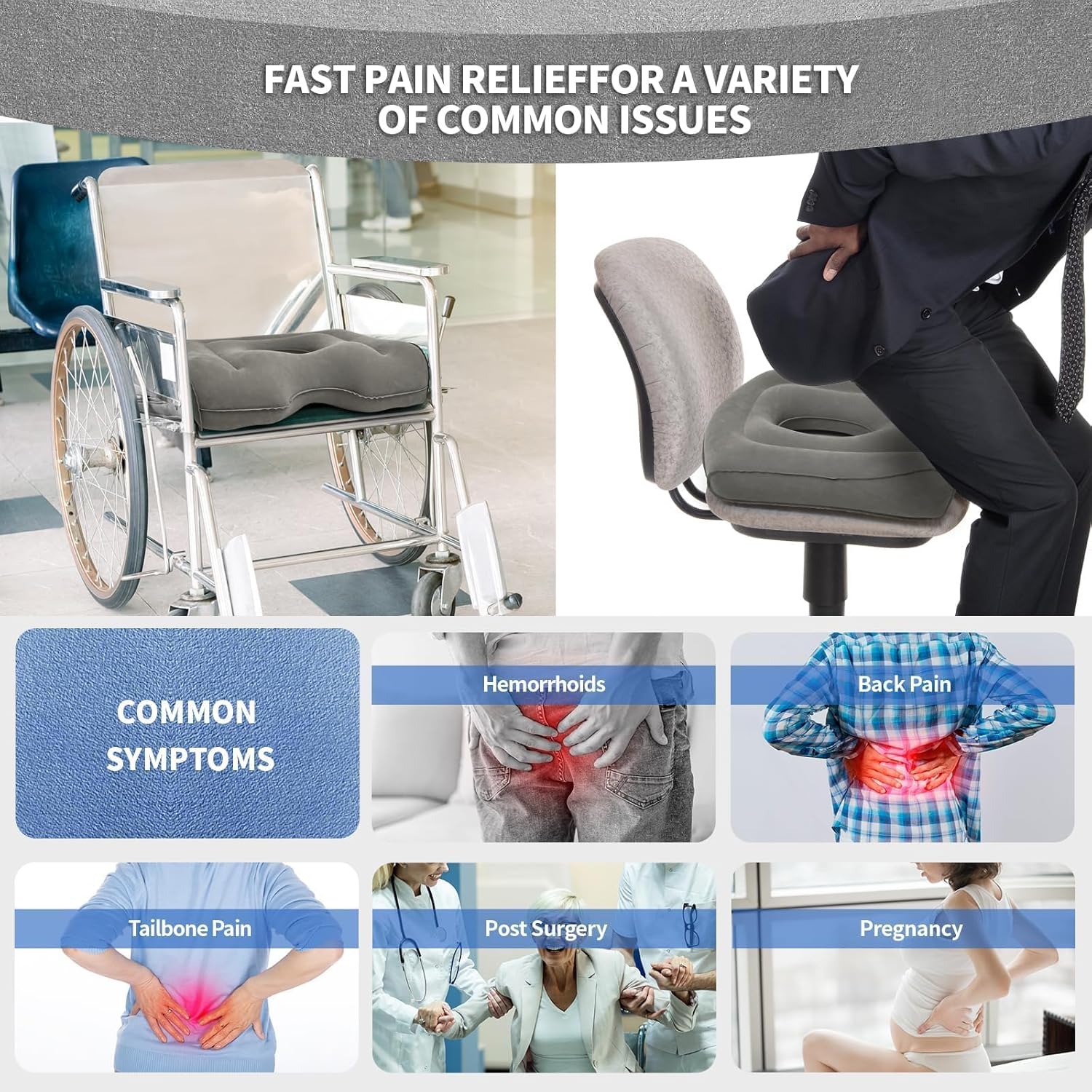 Cuscino Gonfiabile Ortopedico Multi-scena - immagine 3