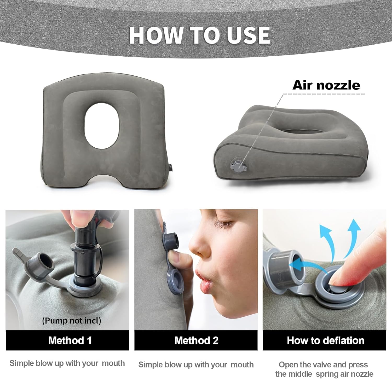 Cuscino Gonfiabile Ortopedico Multi-scena - immagine 8