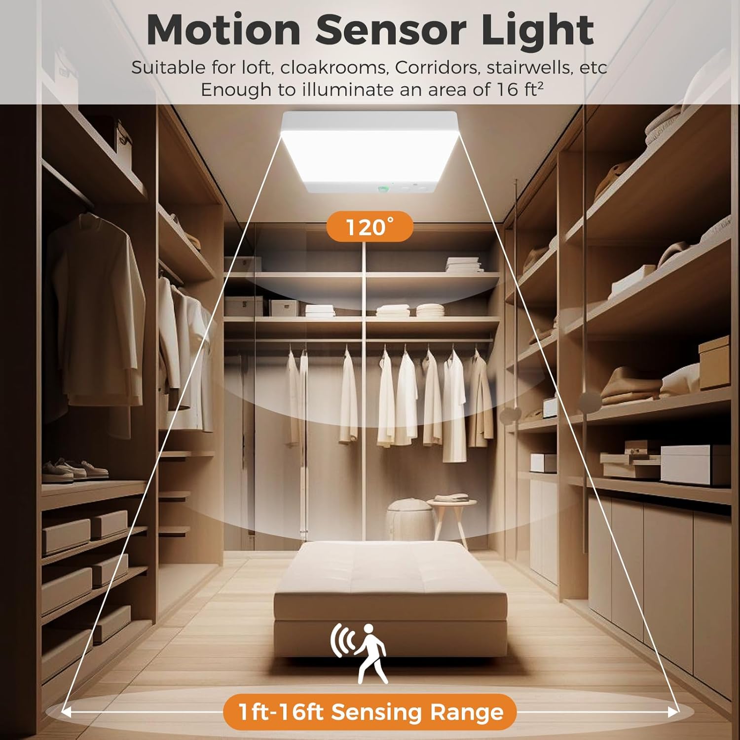 slochi Plafoniera a LED, confezione da 2 - immagine 7