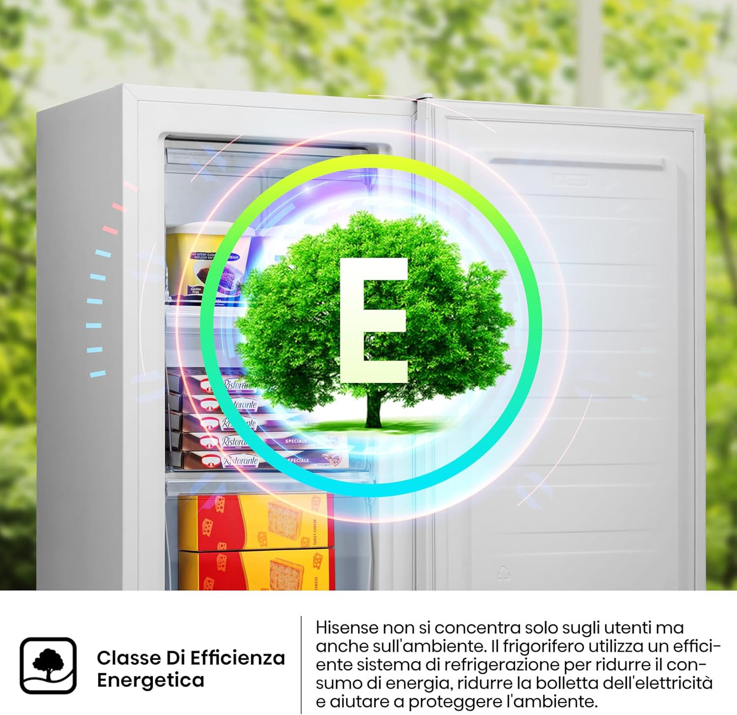 Hisense MUZ4859E, Congelatore Verticale, Bianco, 61L - immagine 6