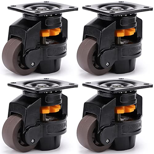 Skelang Rotelle Girevoli Livellanti Retrattili 80F (4 pezzi)