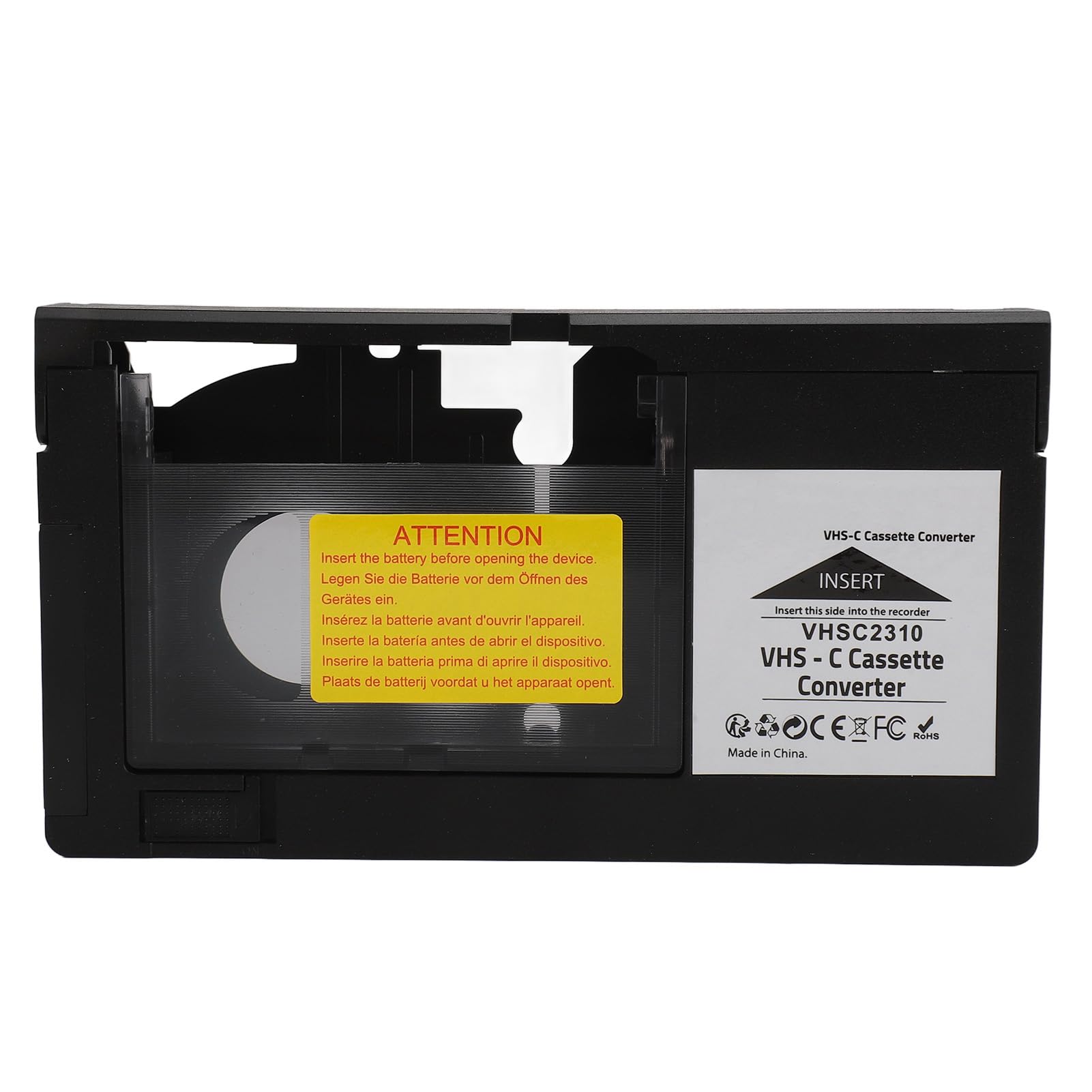 Adattatore per Cassette Videocamere VHS-C Motorizzato