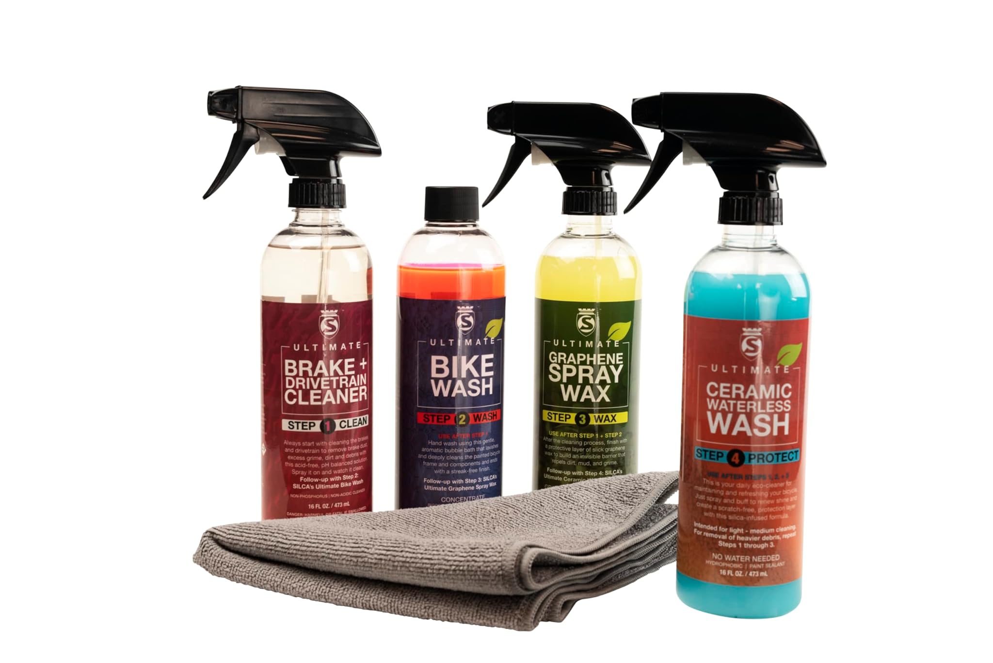 Silca Collezione Bike SPA - Lavaggio Bici 4 Parti