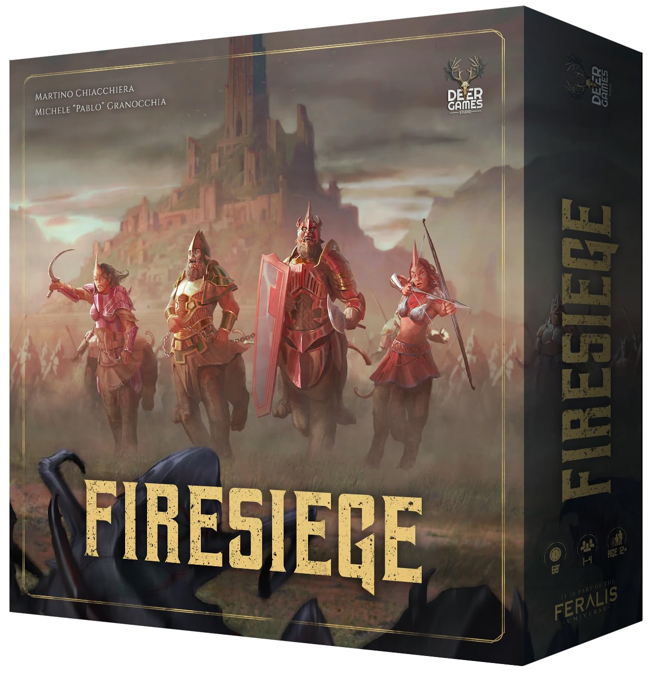 Firesiege - Gioco da Tavolo Cooperativo Tower Defense