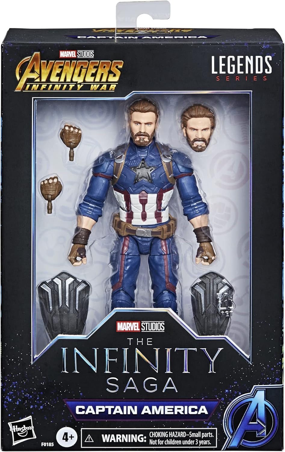 Marvel Hasbro Avengers Infinity Legends - Action Figure Capitan America - immagine 2