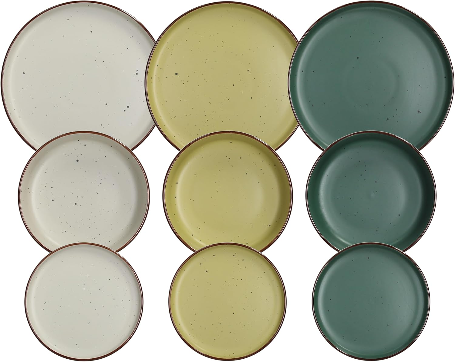 Tognana Ardenne, servizio piatti 18 pezzi per 6 persone, stoneware, multicolor