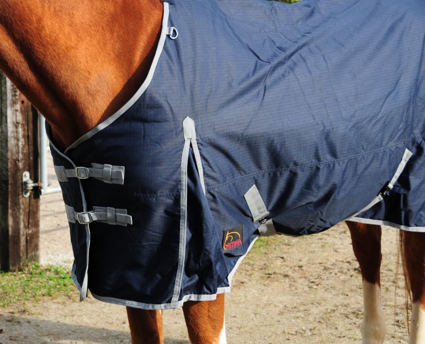 AMKA Coperta per Esterni in Vimini con Cavalli 600 D - immagine 2