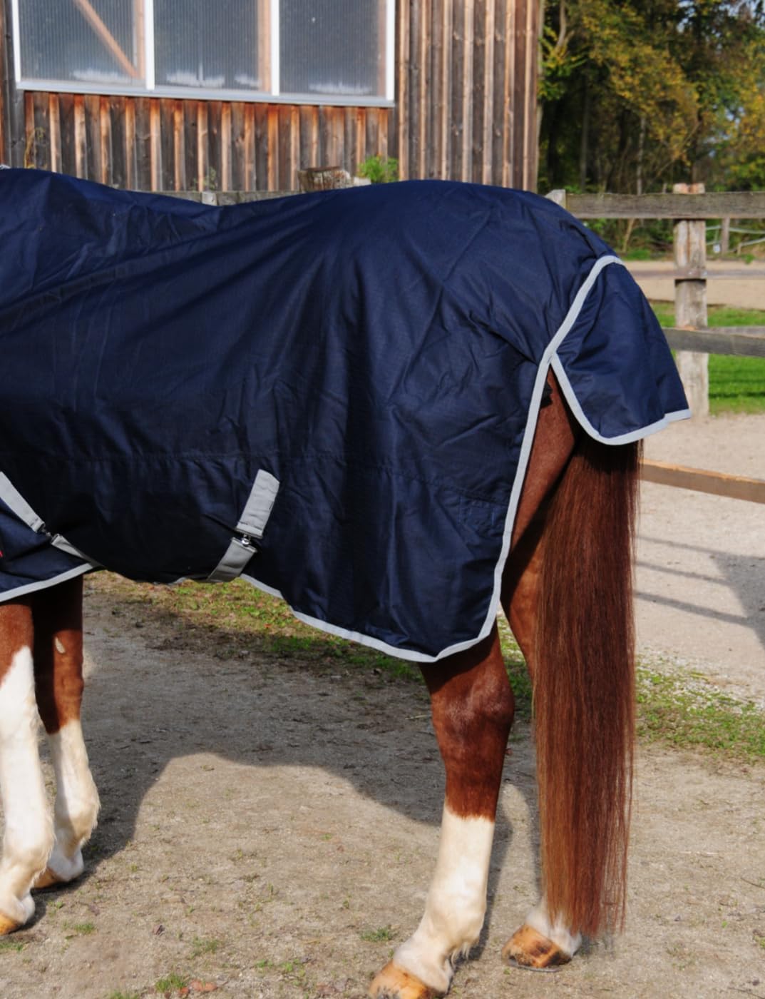 AMKA Coperta per Esterni in Vimini con Cavalli 600 D - immagine 3