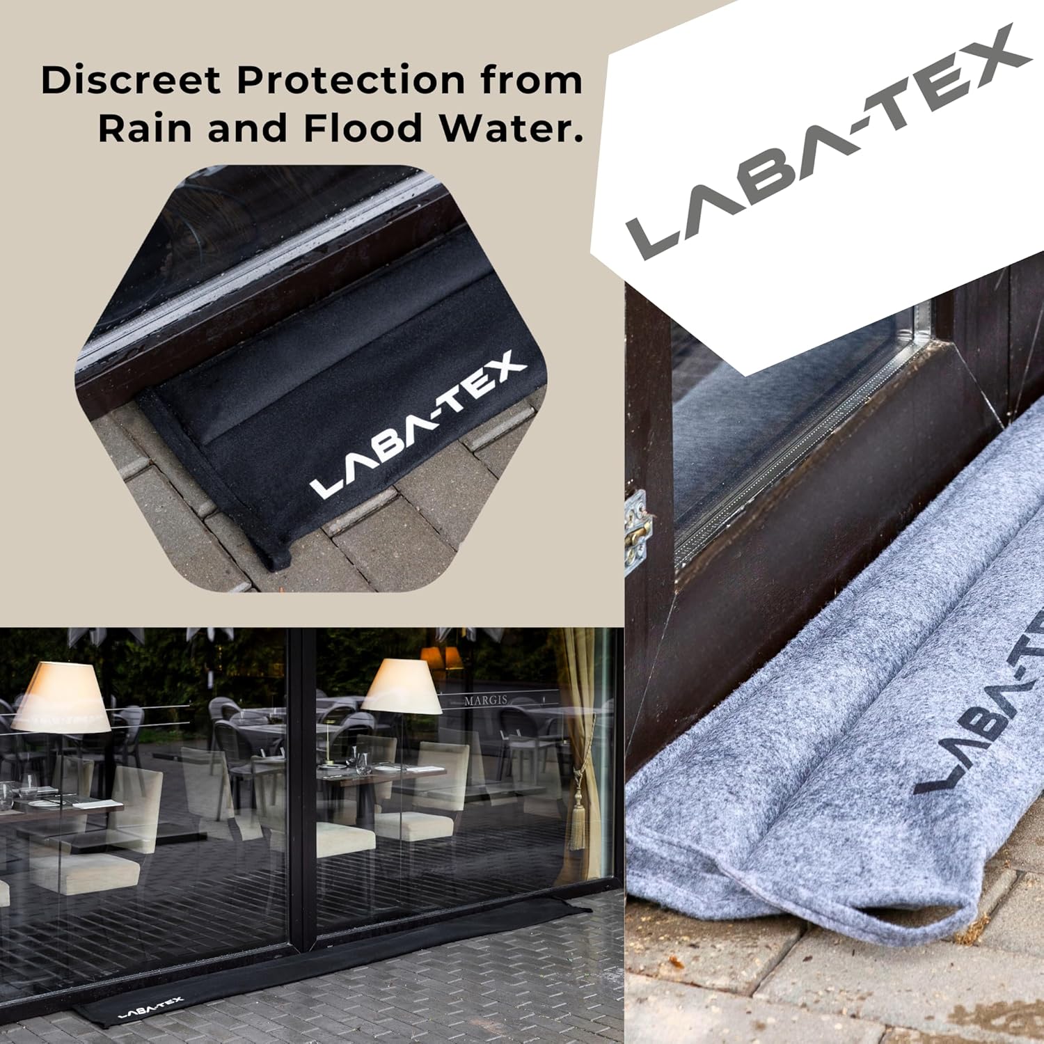 LABA-TEX Barriere Antiallagamento Mobili 120x10cm - immagine 8