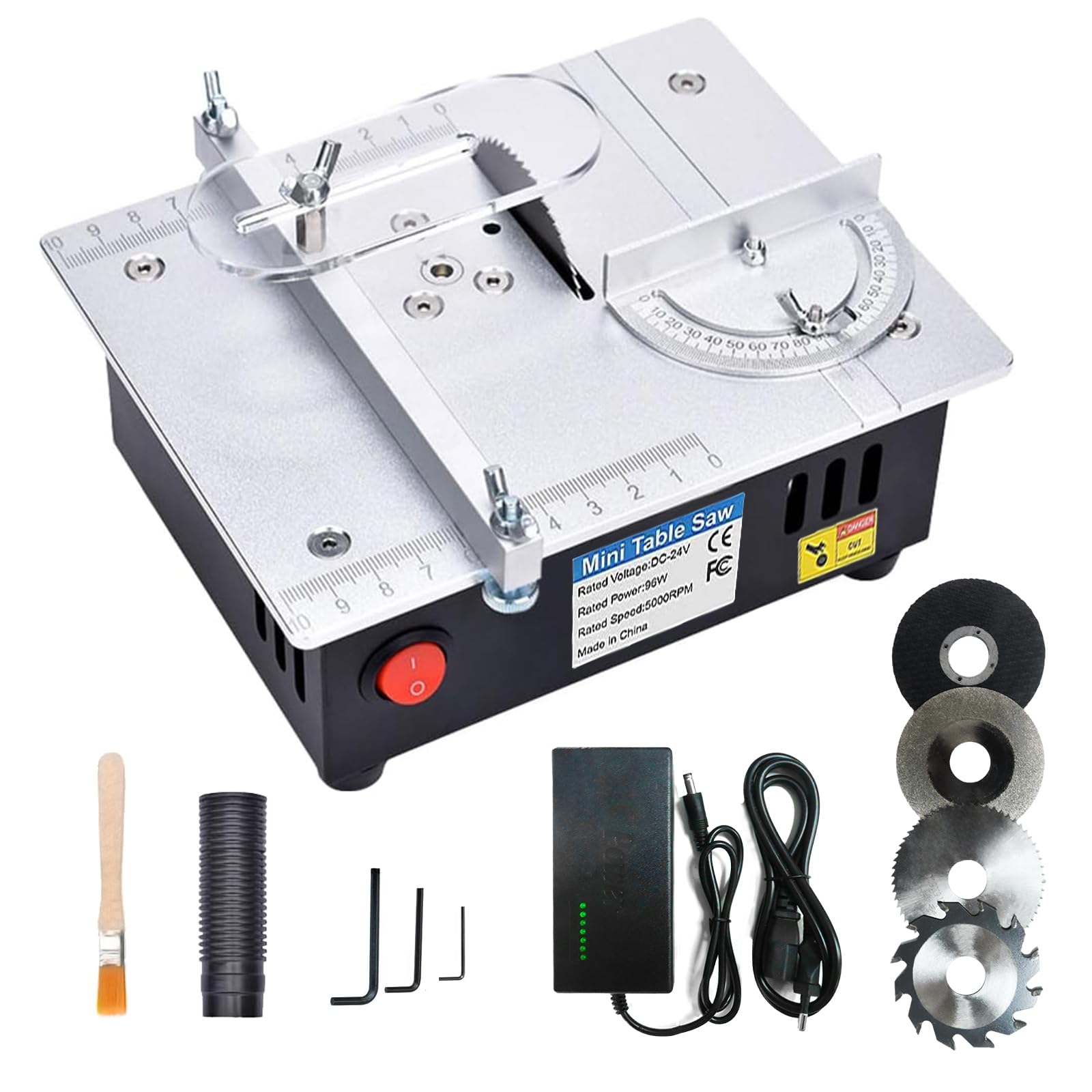 Mini Sega Circolare da Banco 96W per Legno