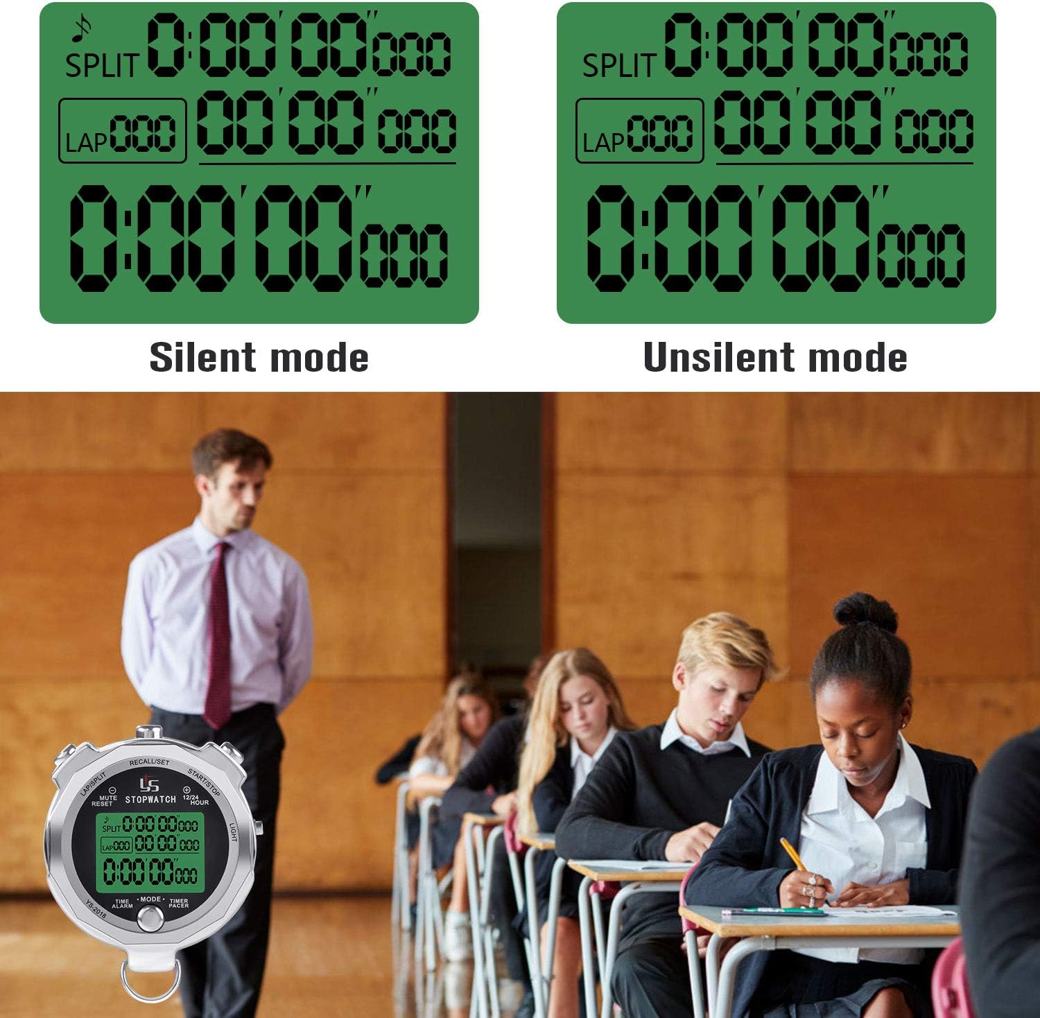 Laopao Cronometro 100 Memoria 1/1000 Secondi - immagine 4