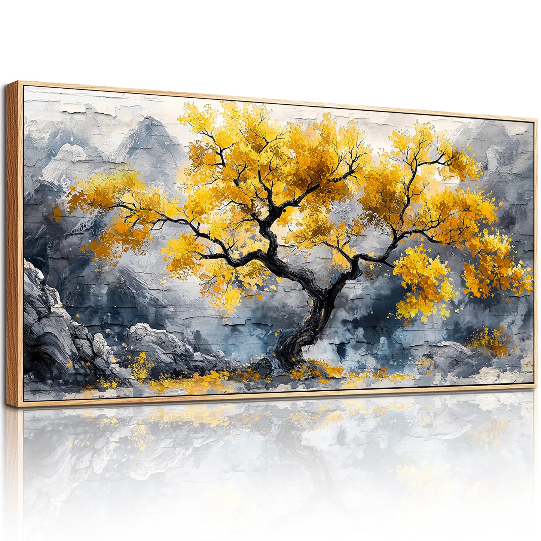 hyidecorart Quadro Albero Della Vita 60x120 cm