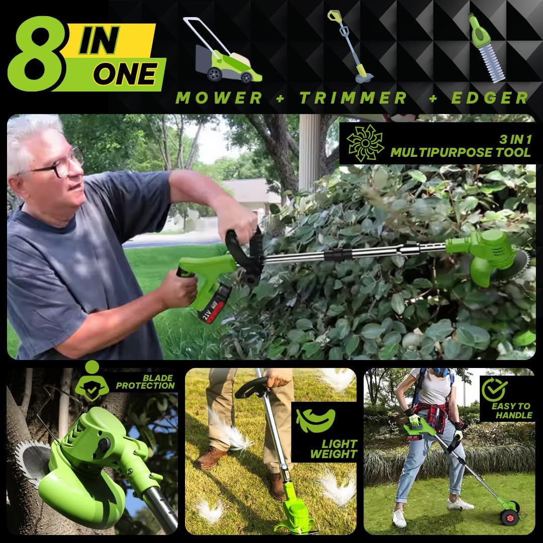 Best Direct ROTORAZER 8 IN 1 Decespugliatore Elettrico - immagine 5