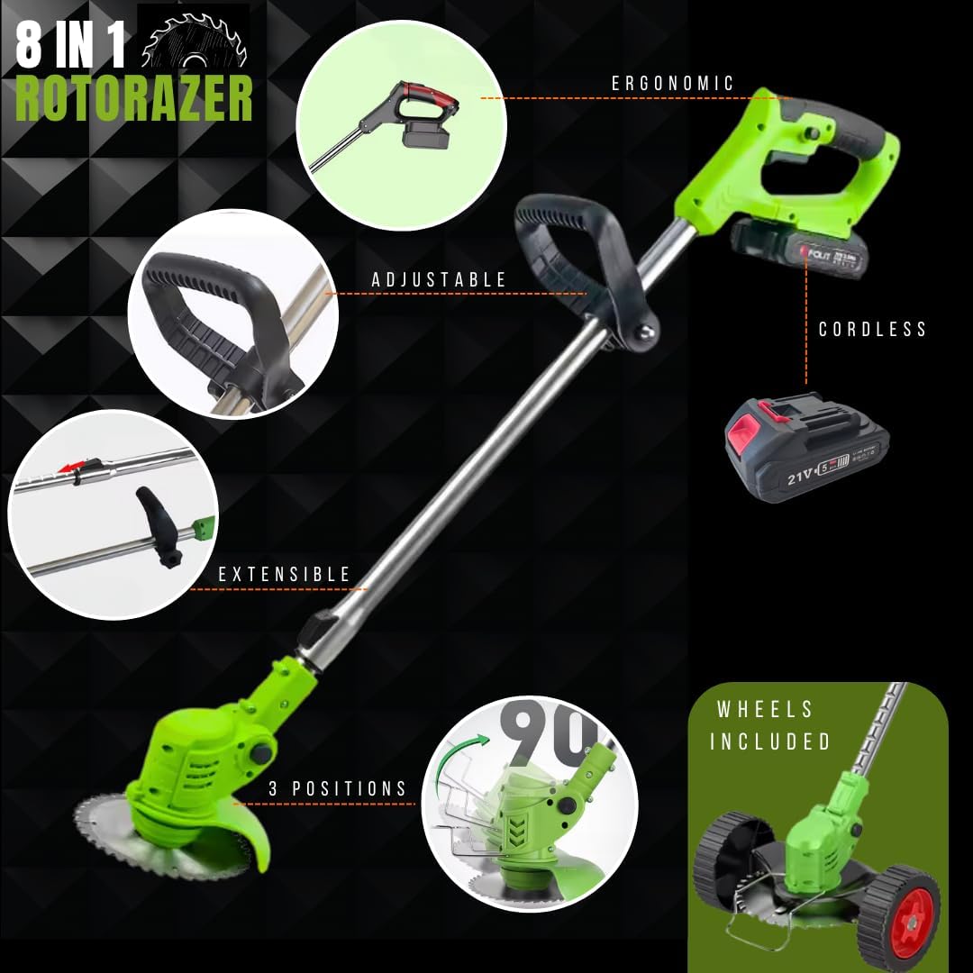 Best Direct ROTORAZER 8 IN 1 Decespugliatore Elettrico - immagine 6