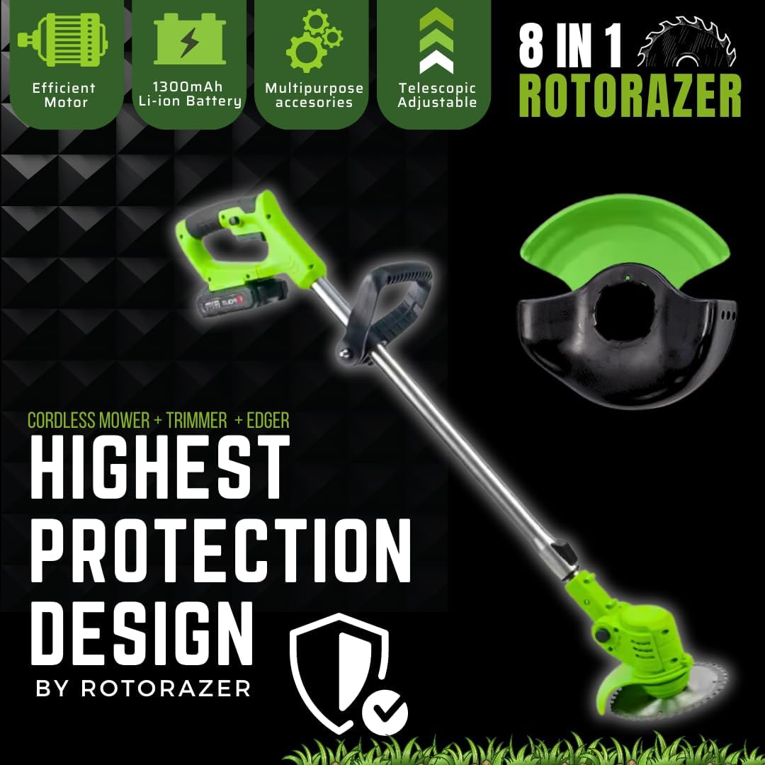 Best Direct ROTORAZER 8 IN 1 Decespugliatore Elettrico - immagine 7