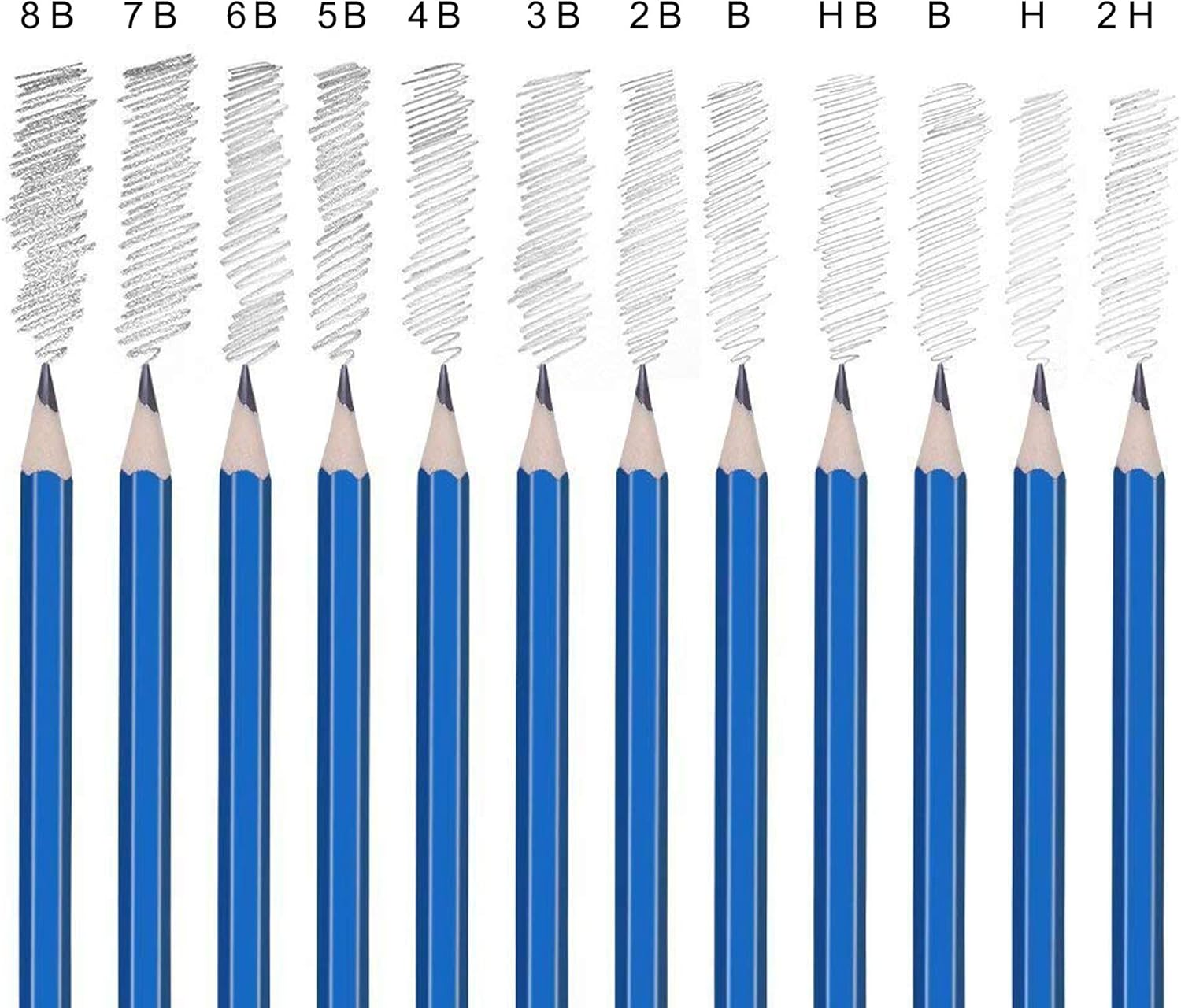 Wgot Matite da Disegno e Colorate - Set da 72 - immagine 5