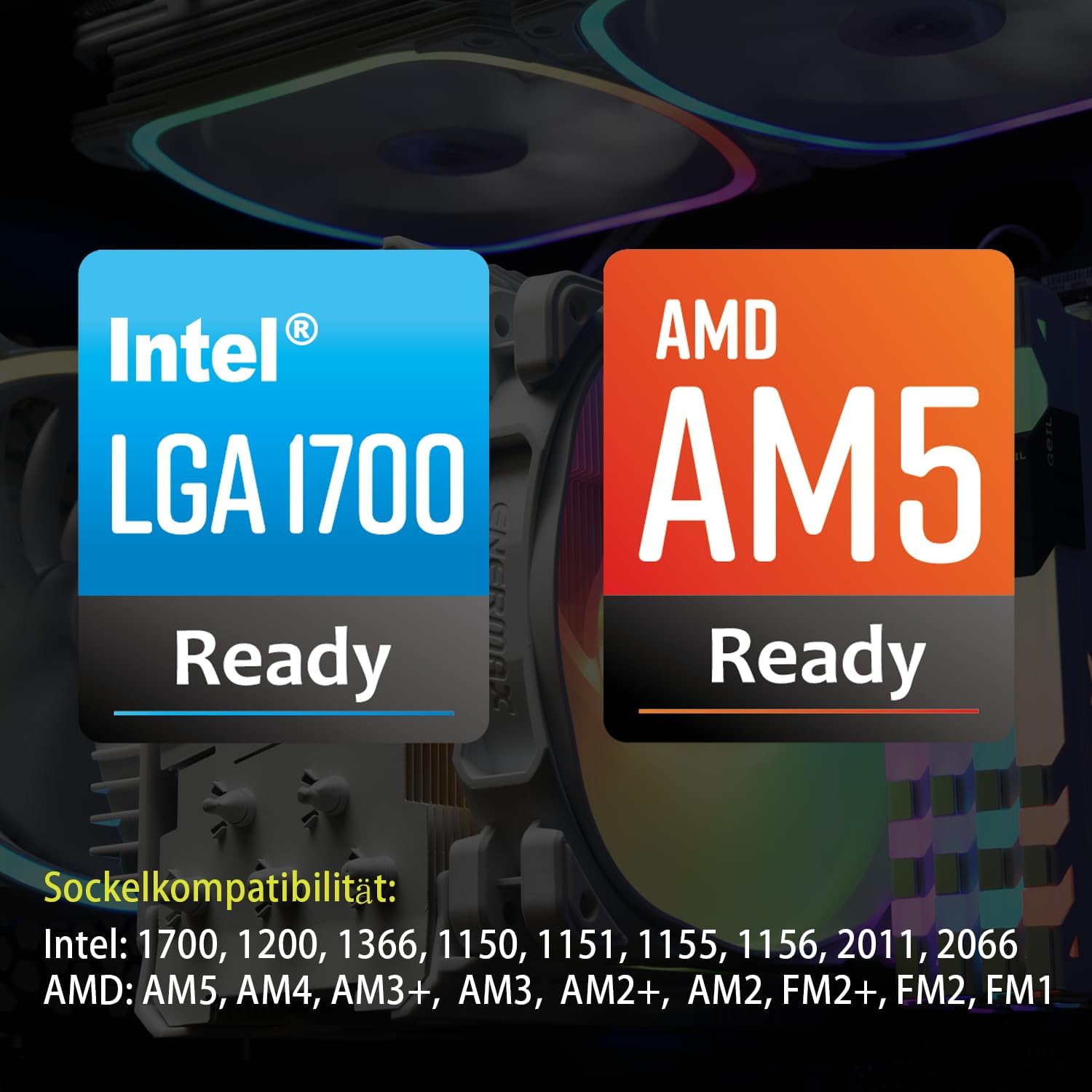 VENTILADOR CPU ENERMAX ETS-T50-AXE ARGB BLANCO - immagine 5