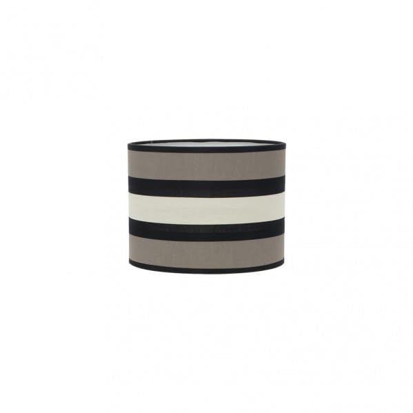 Schermo da Tavolo Karla E27 Talpa/Beige (25x25x19 cm)