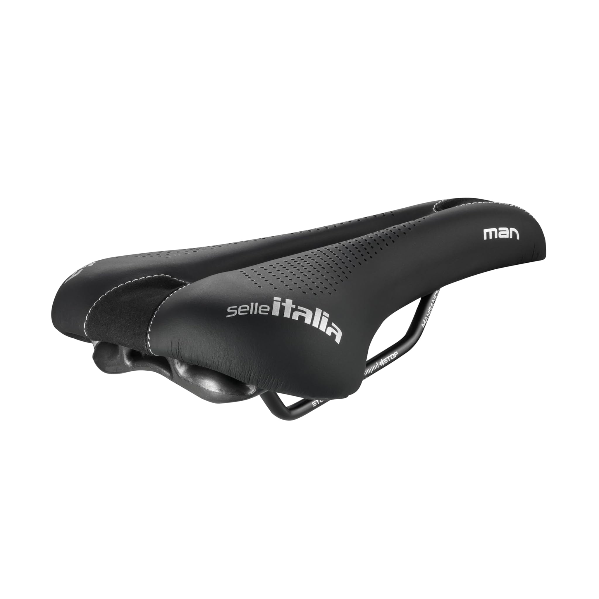 Selle Italia MAN Gel Advan - Sella Bici Uomo L2, Nero