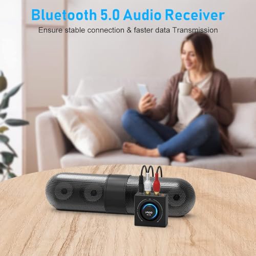 YMOO Ricevitore Bluetooth 5.3 HiFi Audio - immagine 4