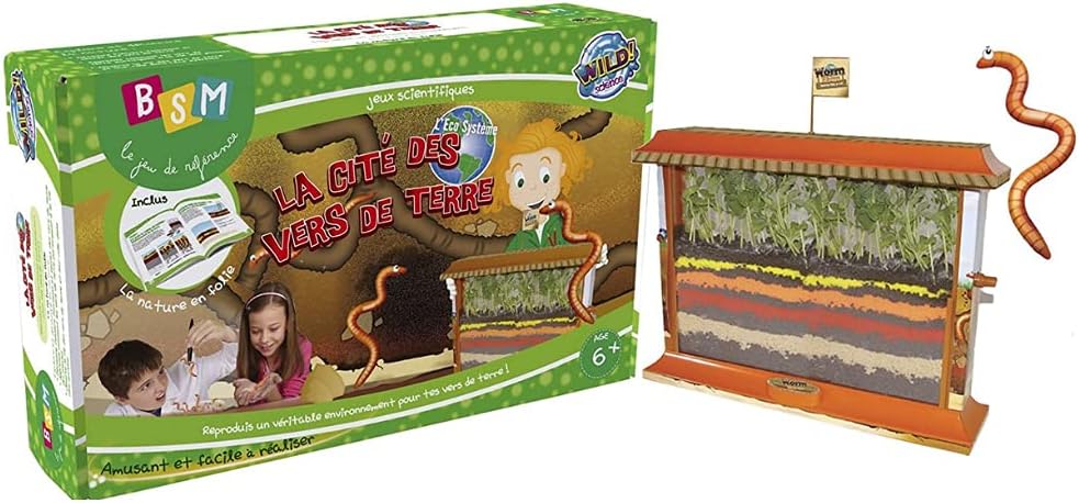 Bsm - Set 2 Giochi Scientifici: Regno Formiche + Città Vermi - immagine 2