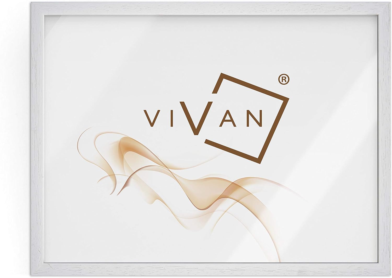 VIVAN Riquadro Cornice, Bianco (Opaco), A3 - immagine 1