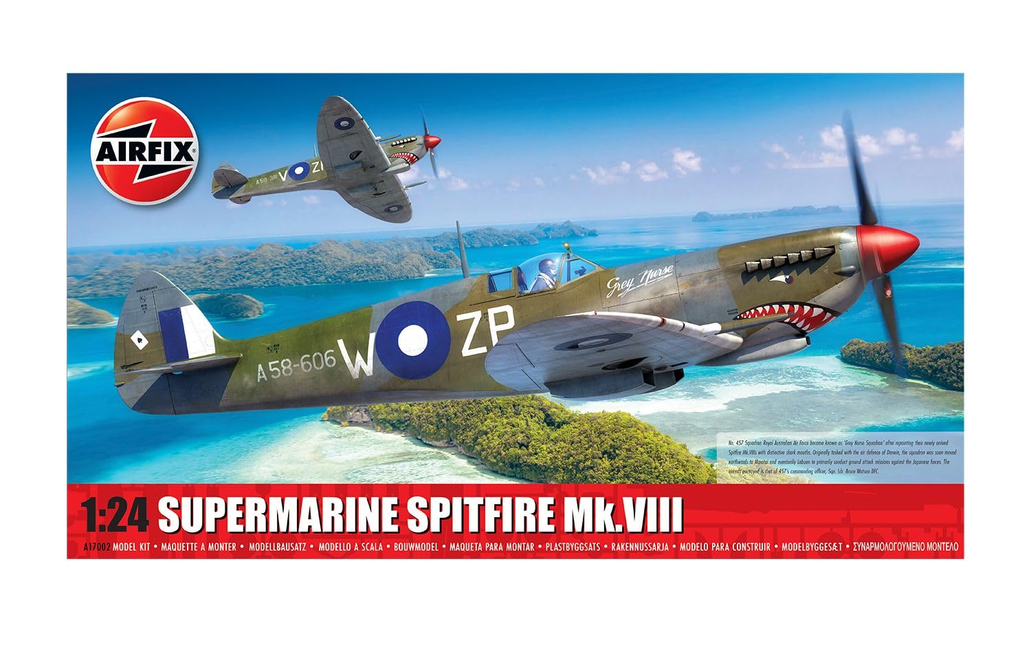 Airfix A17002 Supermarine Spitfire Mk.VIII