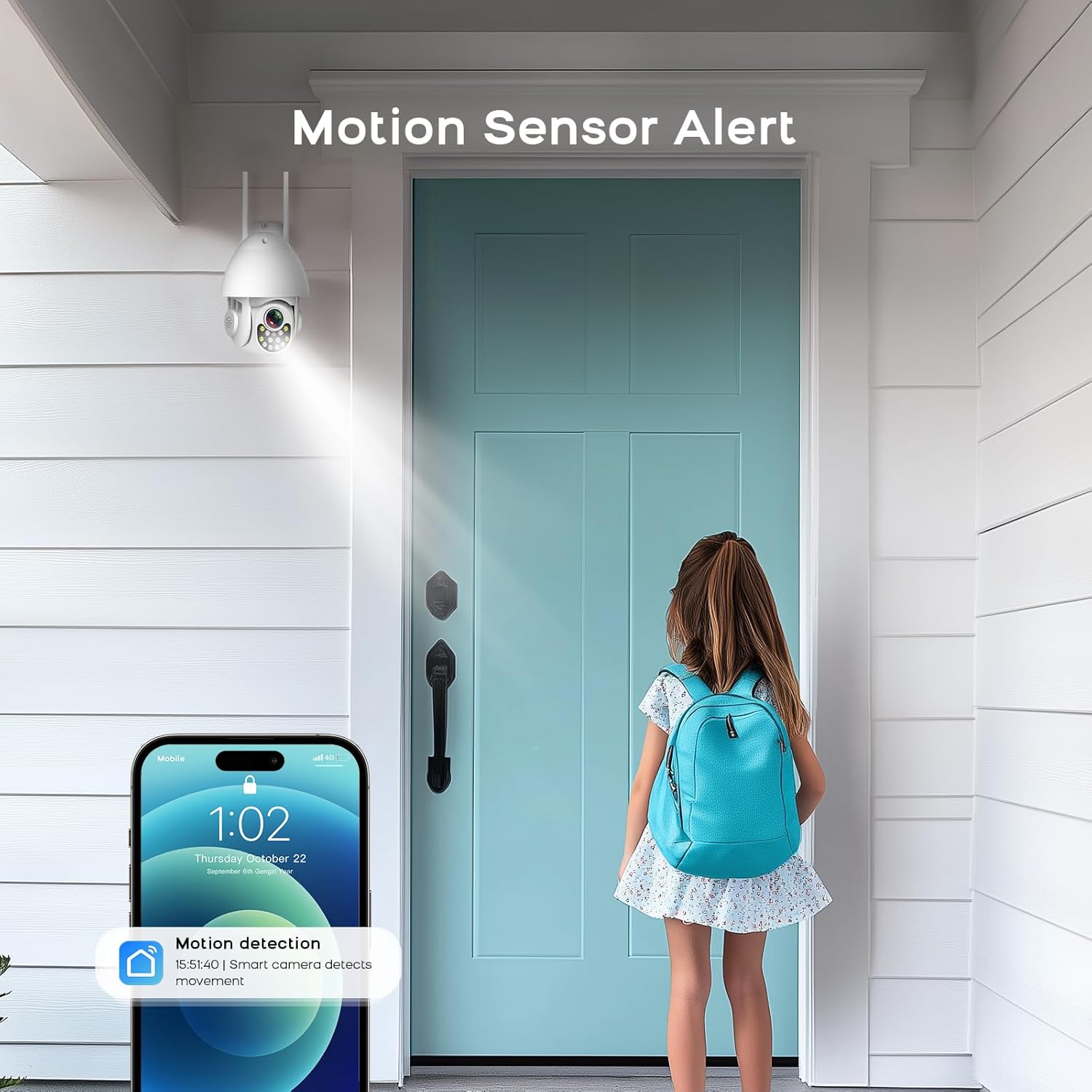 Lwohsi Telecamera di Sicurezza Wireless Esterni 2K - immagine 6