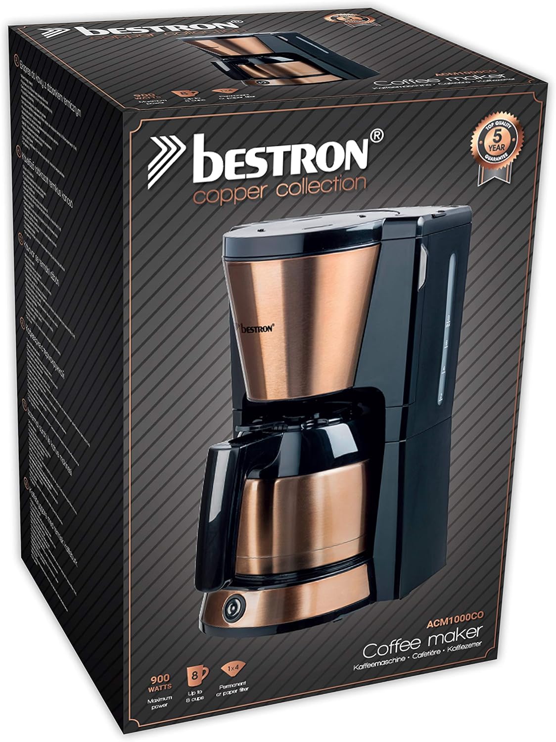 Bestron Macchina caffè a filtro - immagine 6