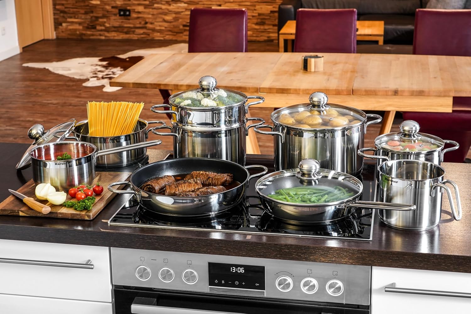 Karcher 113577 Set di Pentole Jette 14 Pezzi - immagine 2