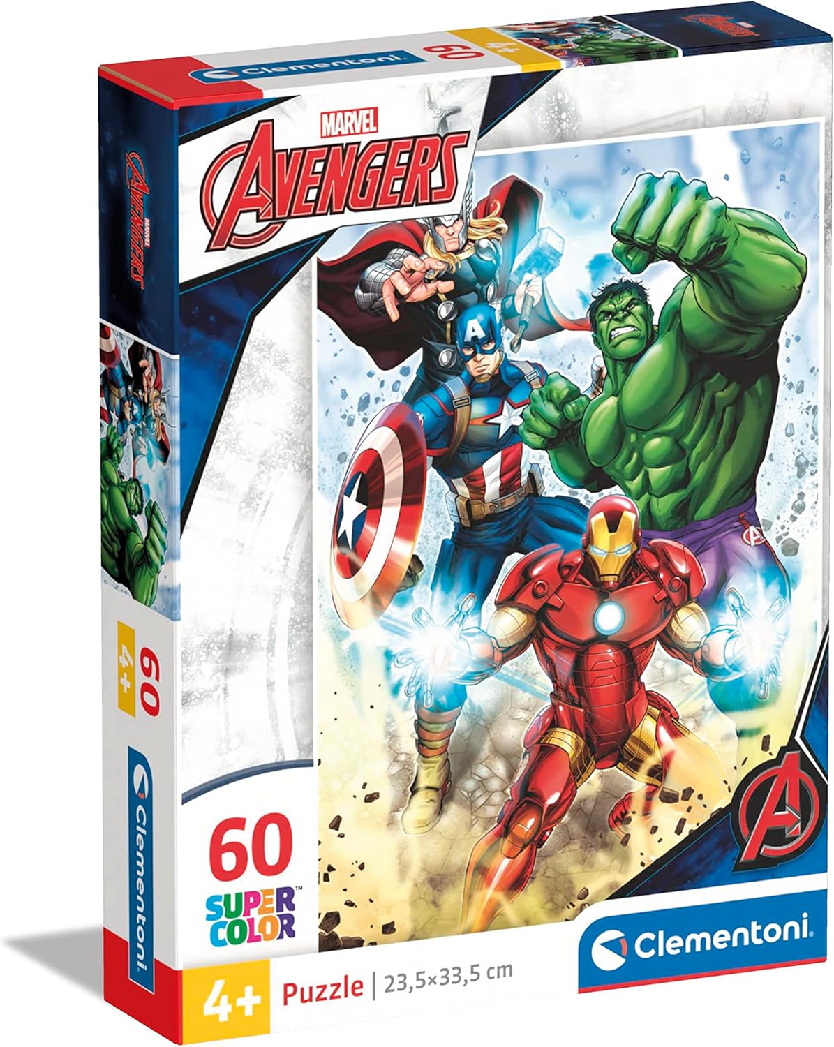 Clementoni - Puzzle Bambini 60 Pezzi Marvel Avengers - immagine 1